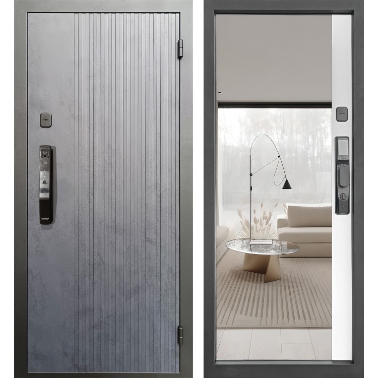 ПРОМЕТ «Рона» Смарт Зеркало | Входная металлическая дверь