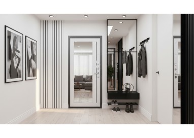 ПРОМЕТ «Урбан Зеркало» | Входная металлическая дверь