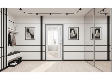 ПРОМЕТ «Урбан Зеркало» | Входная металлическая дверь