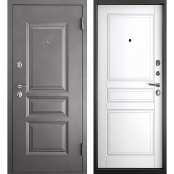ПРОМЕТ «Марс 6 Классика» Ясень Белый | Входная металлическая дверь