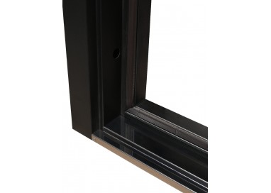 ПРОМЕТ «Винтер» Графит Бланко ТЕРМОРАЗРЫВ | Входная металлическая дверь