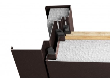 ПРОМЕТ «Винтер» Белёный Дуб ТЕРМОРАЗРЫВ | Входная металлическая дверь