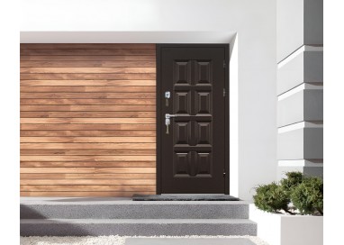 ПРОМЕТ «Винтер» Белёный Дуб ТЕРМОРАЗРЫВ | Входная металлическая дверь