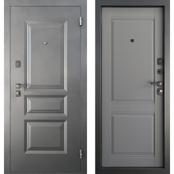 ПРОМЕТ «Арктик Классика» Графит Нубук ТЕРМОРАЗРЫВ | Входная металлическая дверь