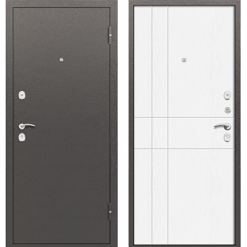 ПРОМЕТ «Марс 6» Ясень Белый | Входная металлическая дверь