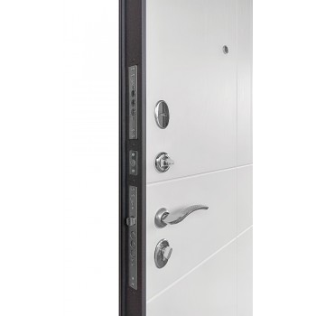 ПРОМЕТ «Марс 6» Ясень Белый | Входная металлическая дверь