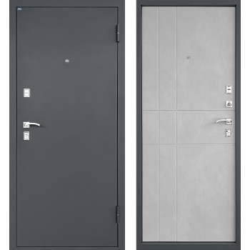 ПРОМЕТ «ТИТАН АНТЕРО» Бетон Снежный | Входная металлическая дверь