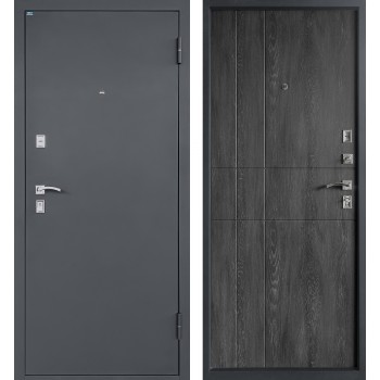 ПРОМЕТ «ТИТАН АНТЕРО» Дуб Шале-Графит | Входная металлическая дверь