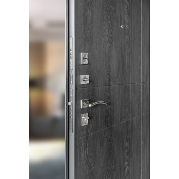 ПРОМЕТ «ТИТАН АНТЕРО» Дуб Шале-Графит | Входная металлическая дверь