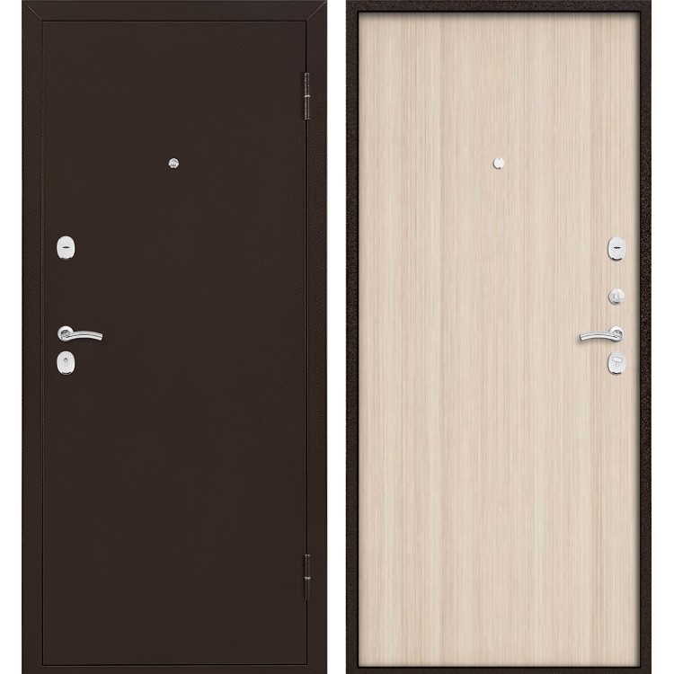 ПРОМЕТ «Марс 3» Капучино Входная металлическая дверь